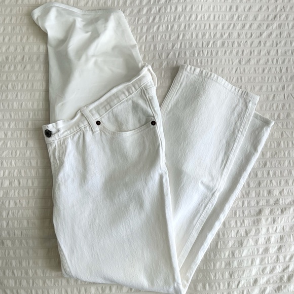 Abercrombie & Fitch | Jeans | Abercrombie Fitch Maternity White ...